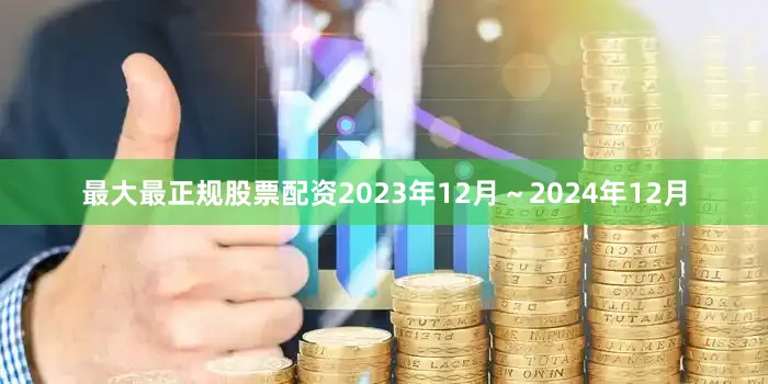 最大最正规股票配资2023年12月～2024年12月